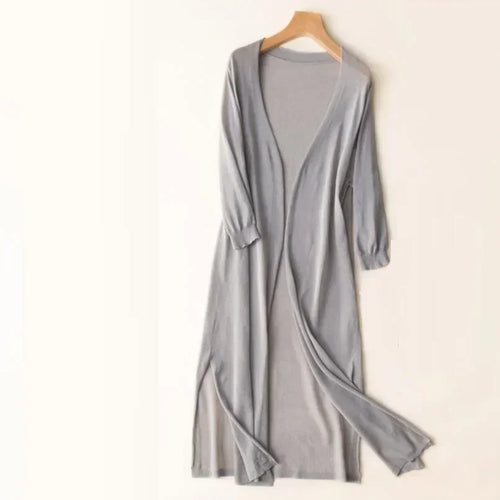 Helvano | Leichter Langer Cardigan für Damen