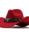 Helvano | Western-Filzhut mit Schnallenband