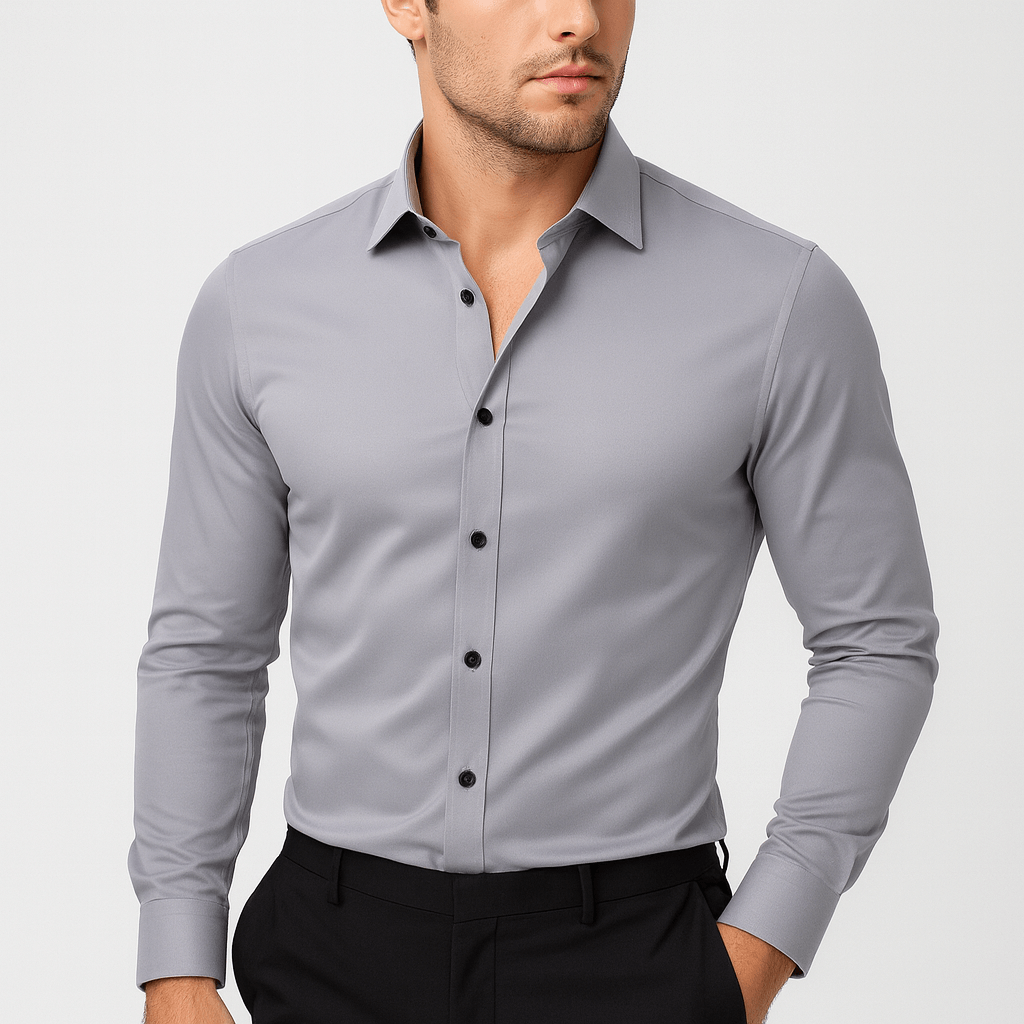 Helvano | Knitterfreies Stretch-Hemd für Herren