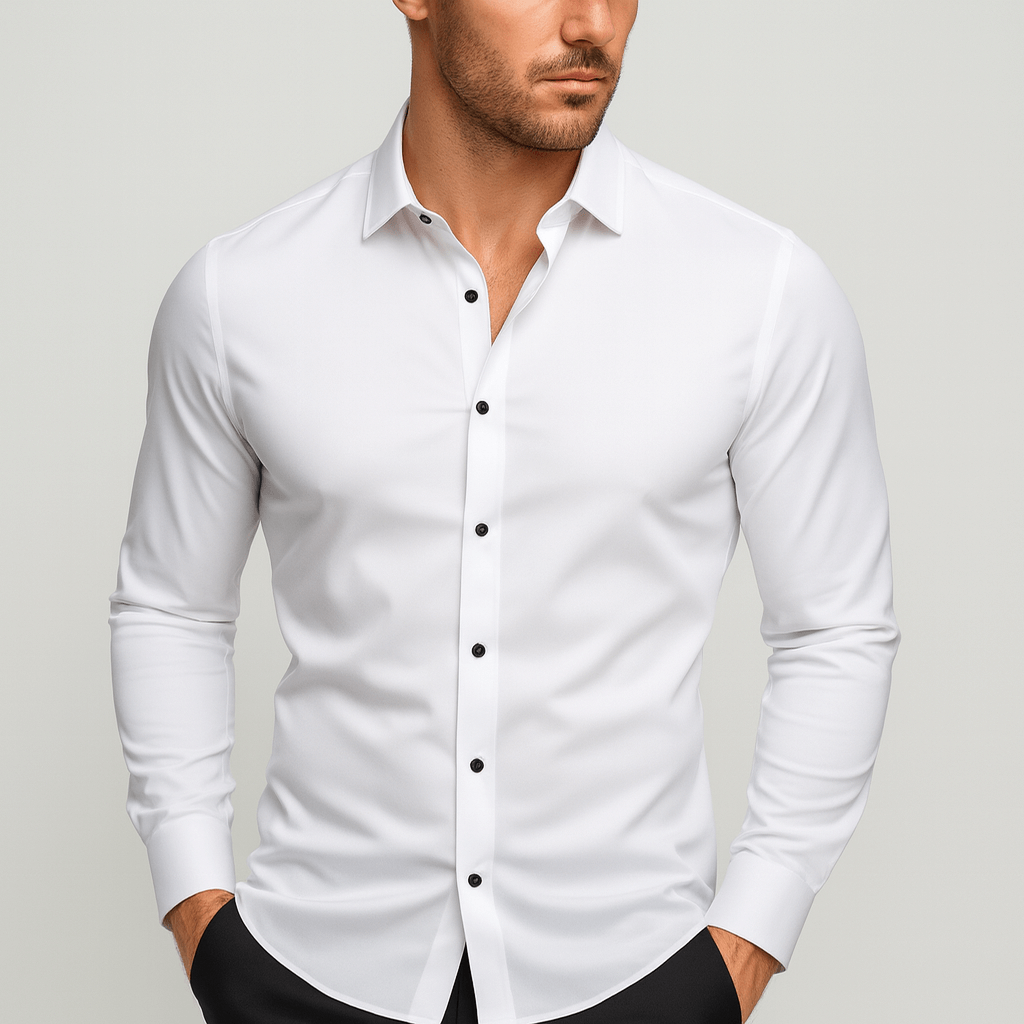 Helvano | Knitterfreies Stretch-Hemd für Herren