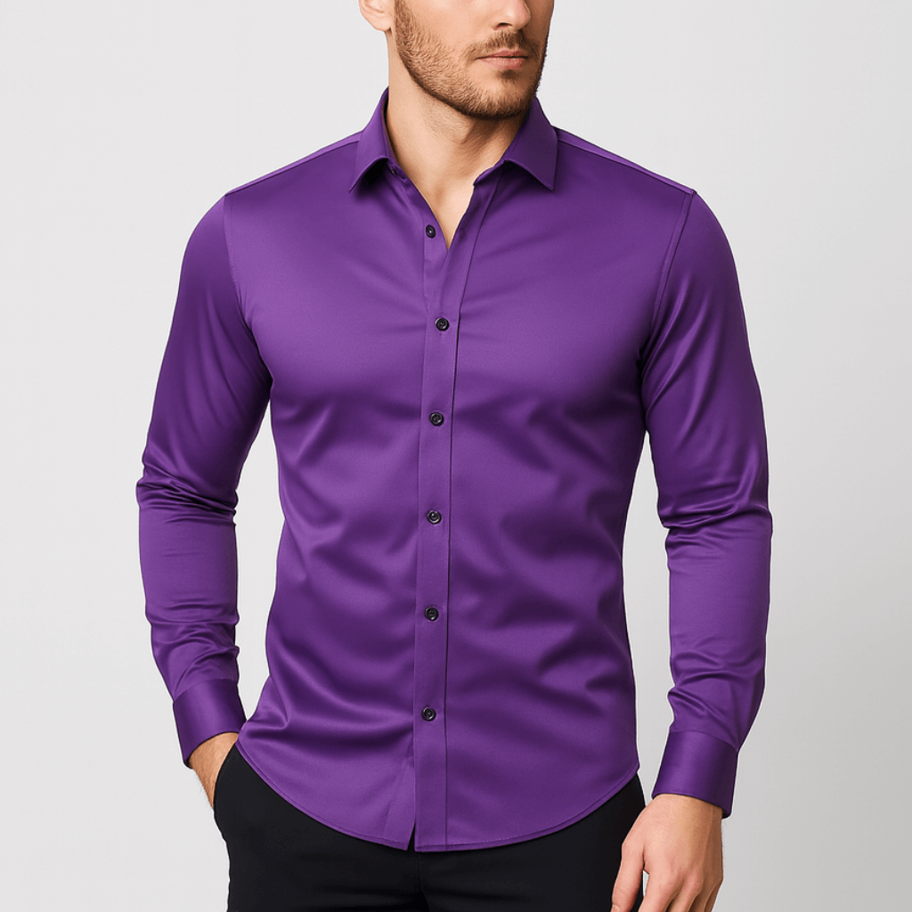 Helvano | Knitterfreies Stretch-Hemd für Herren