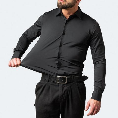 Helvano | Knitterfreies Stretch-Hemd für Herren