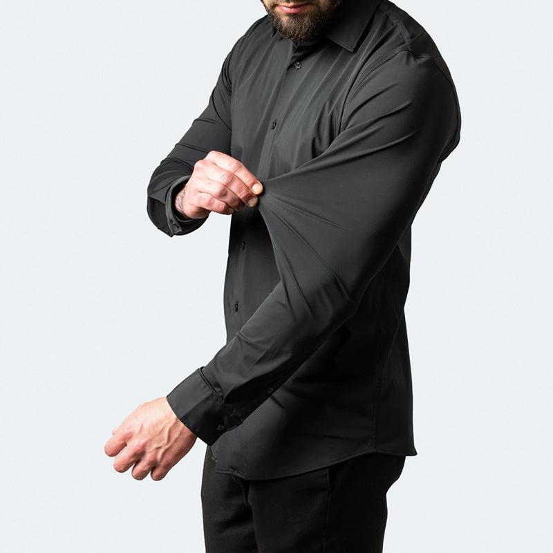 Helvano | Knitterfreies Stretch-Hemd für Herren