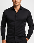 Helvano | Knitterfreies Stretch-Hemd für Herren