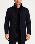Helvano | Eleganter Herrenmantel mit Innenfutter