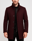 Helvano | Eleganter Herrenmantel mit Innenfutter