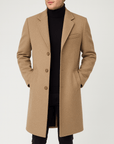Helvano | Eleganter Wollmantel für Herren