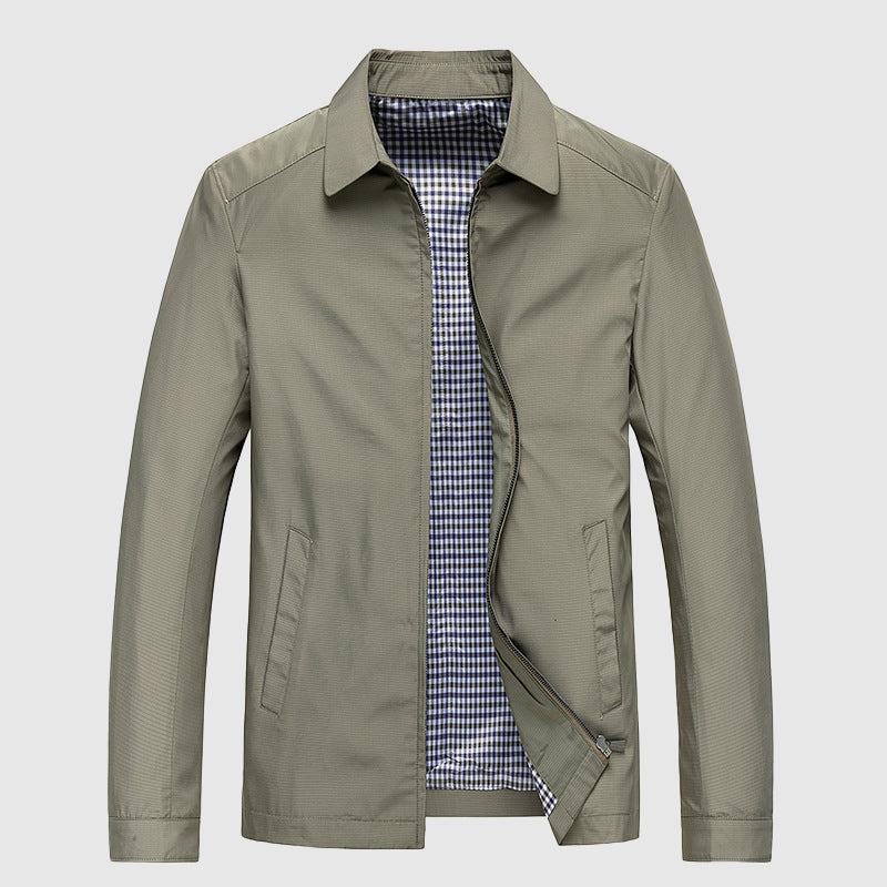 Helvano | Leichte Herrenjacke mit Umlegekragen