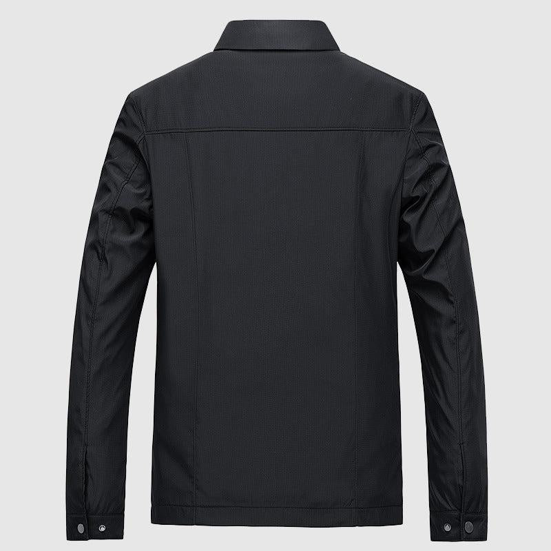 Helvano | Leichte Herrenjacke mit Umlegekragen