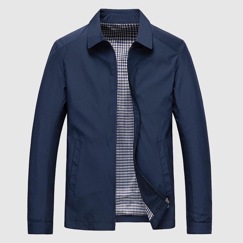 Helvano | Leichte Herrenjacke mit Umlegekragen