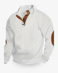 Helvano | Zopfmuster-Pullover für Herren
