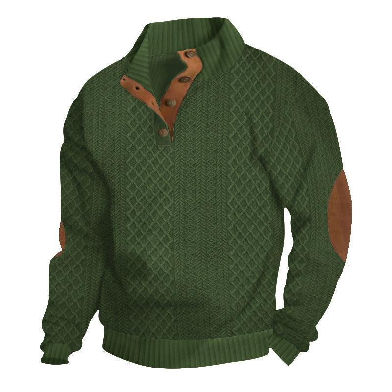 Helvano | Zopfmuster-Pullover für Herren