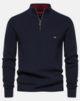 Helvano | Herren-Strickpullover mit Stehkragen