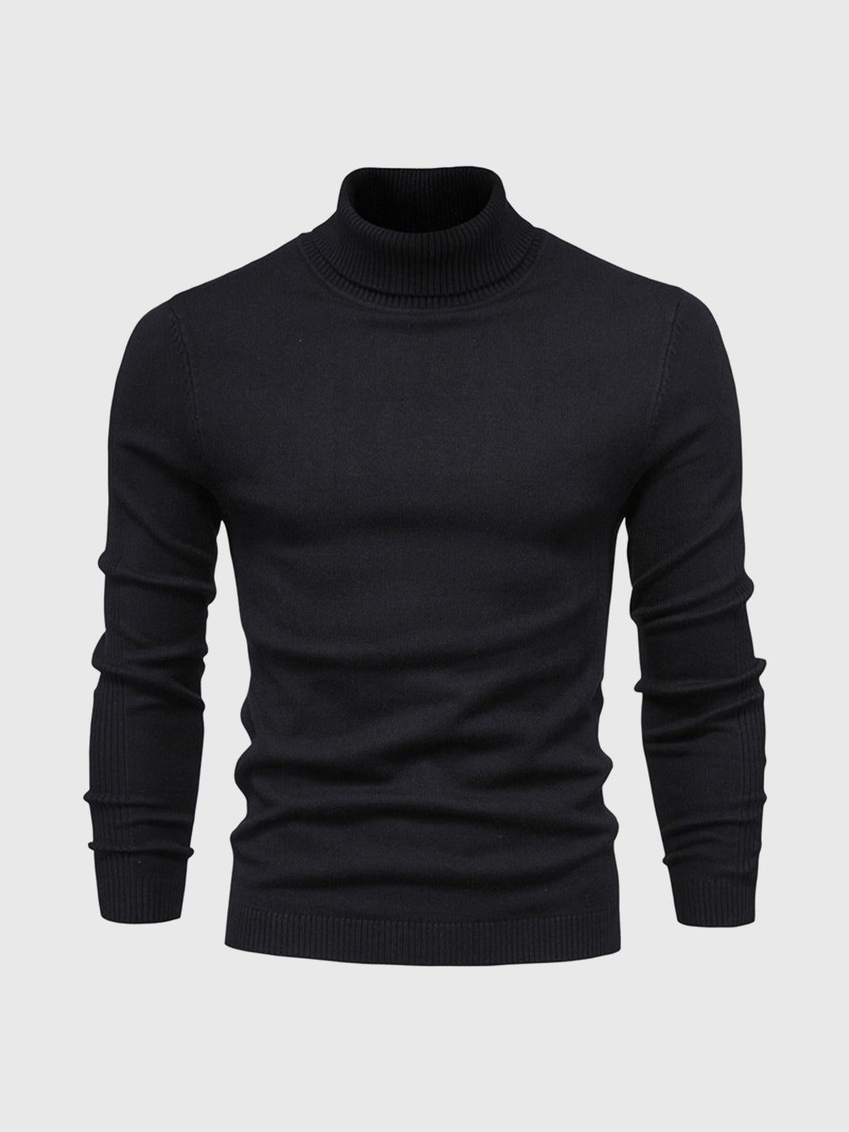 Helvano | Klassischer Rollkragenpullover für Herren