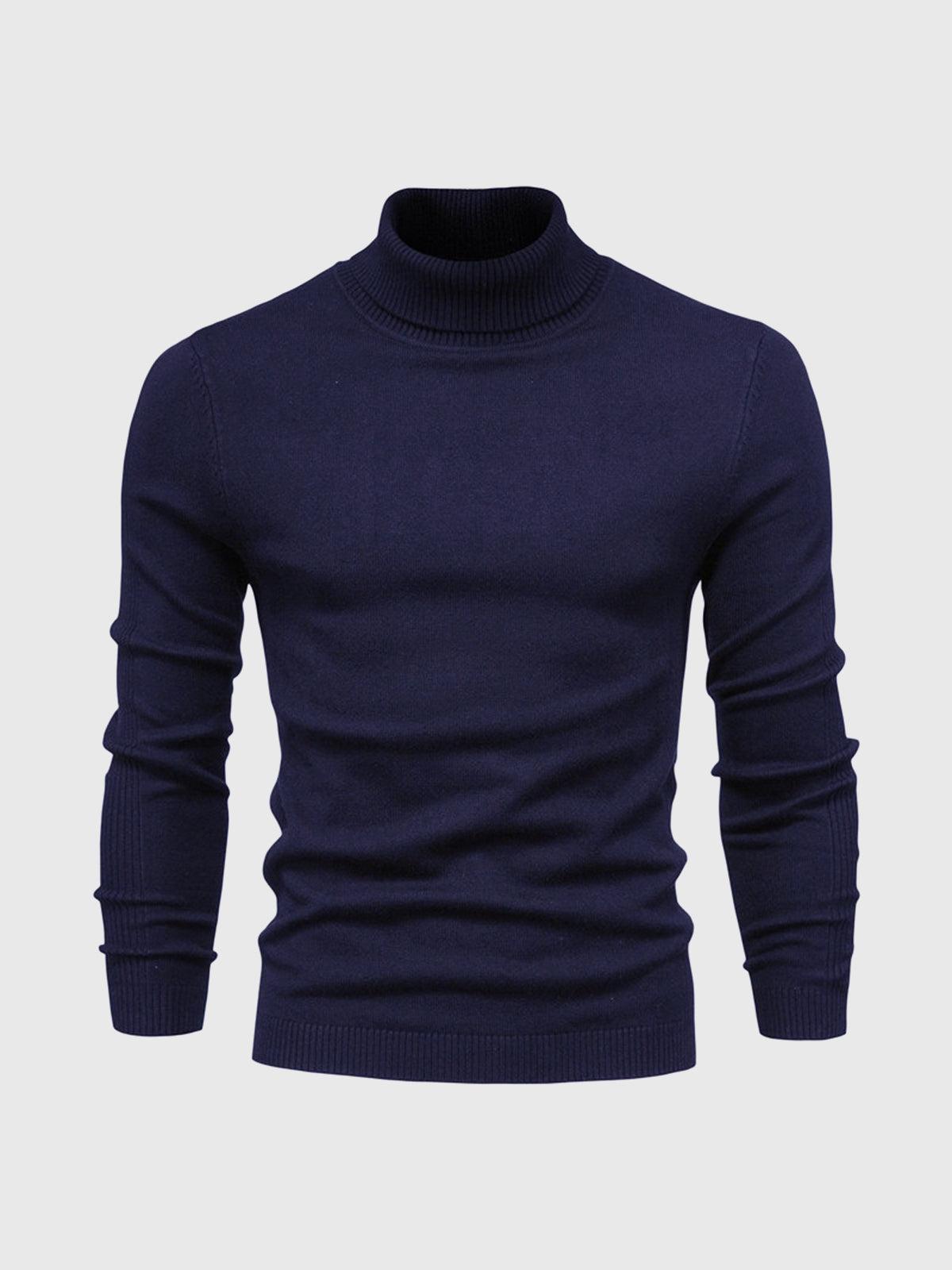 Helvano | Klassischer Rollkragenpullover für Herren