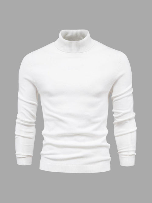 Helvano | Klassischer Rollkragenpullover für Herren