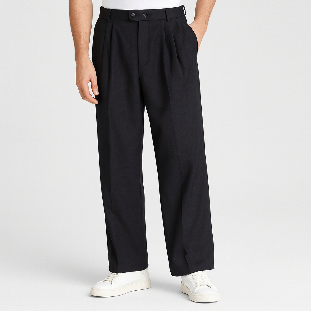 Helvano | Weite Herrenhose mit lockerem Schnitt