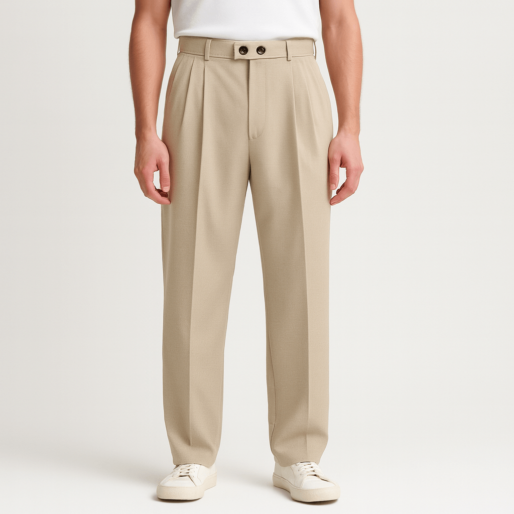 Helvano | Weite Herrenhose mit lockerem Schnitt