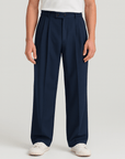 Helvano | Weite Herrenhose mit lockerem Schnitt