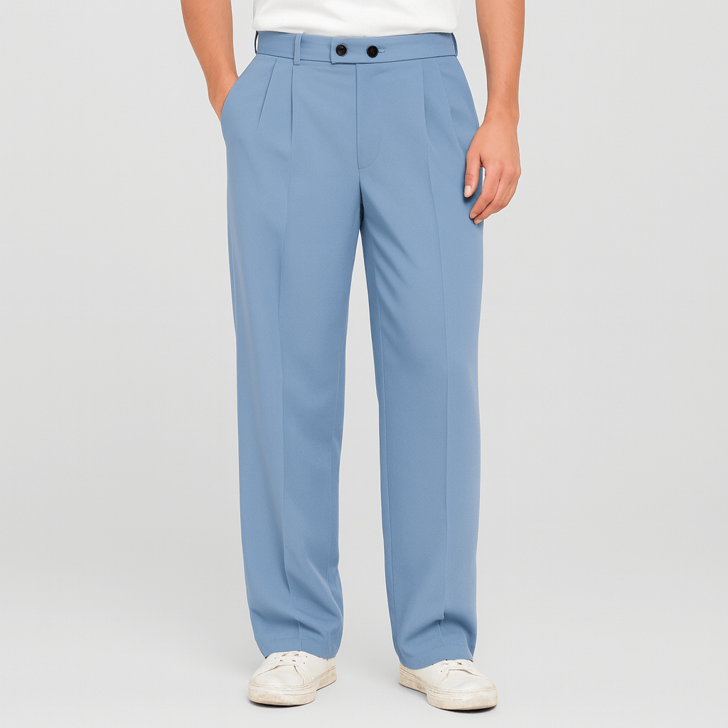 Helvano | Weite Herrenhose mit lockerem Schnitt