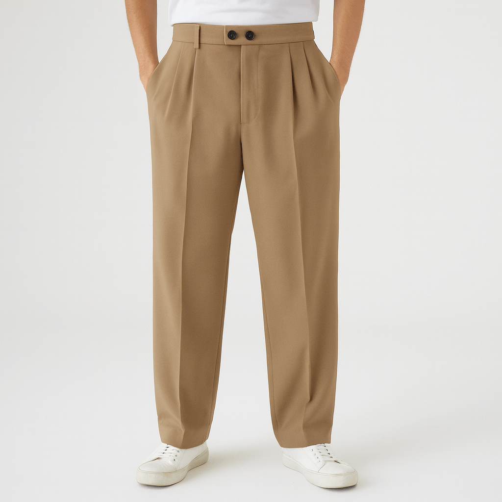 Helvano | Weite Herrenhose mit lockerem Schnitt