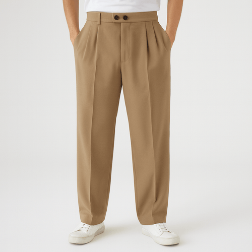Helvano | Weite Herrenhose mit lockerem Schnitt