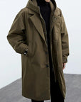 Helvano | Verlängerter Winter-Trenchcoat für Herren