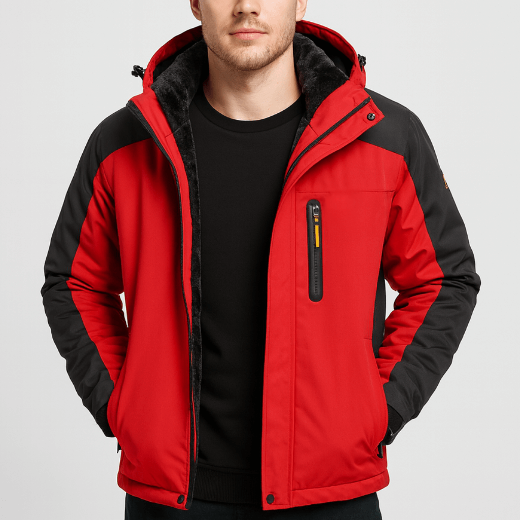 Helvano | Winterjacke für Herren mit verstellbarer Kapuze