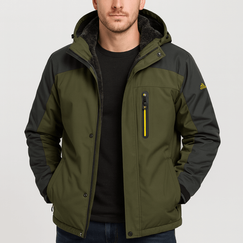 Helvano | Winterjacke für Herren mit verstellbarer Kapuze