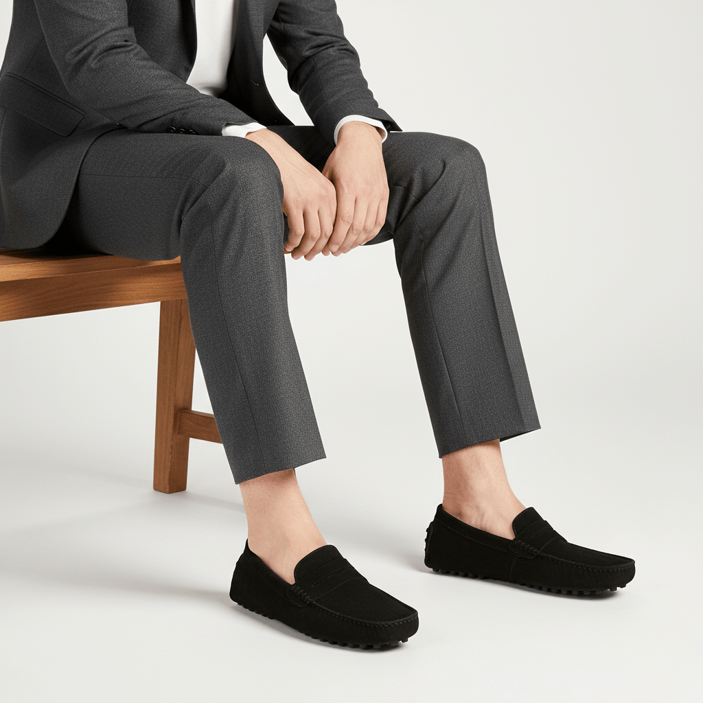 Helvano | Italienische Herren-Slipper mit weichem Fussbett