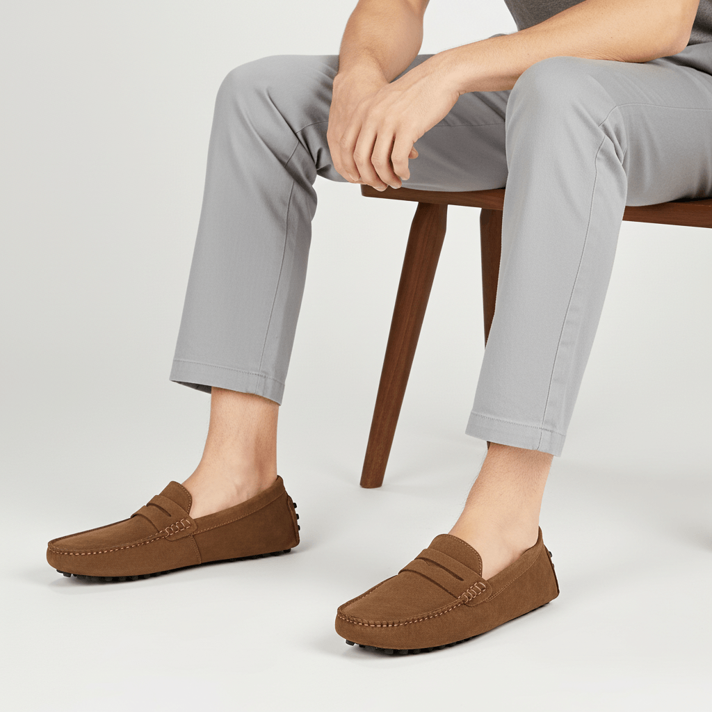 Helvano | Italienische Herren-Slipper mit weichem Fussbett