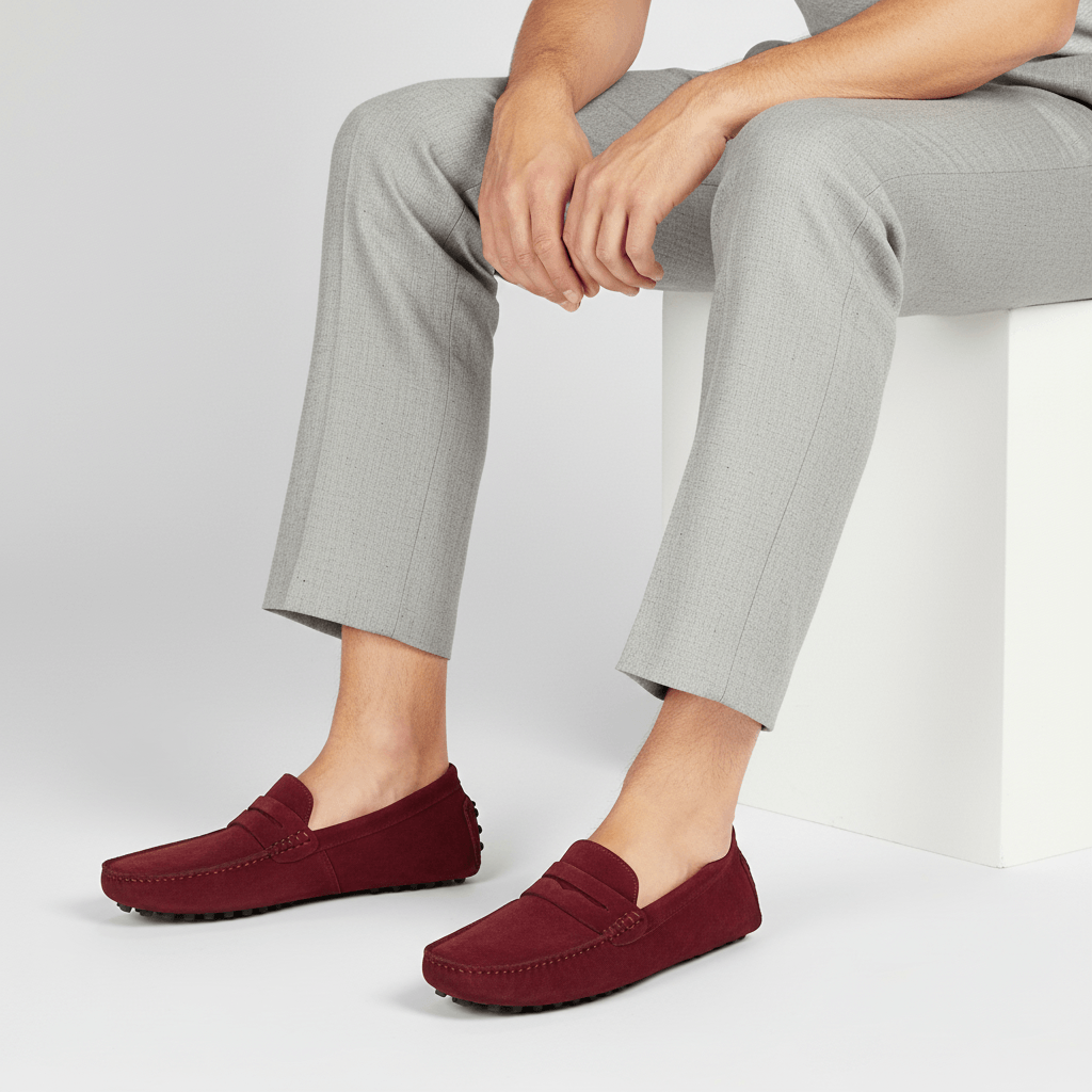 Helvano | Italienische Herren-Slipper mit weichem Fussbett
