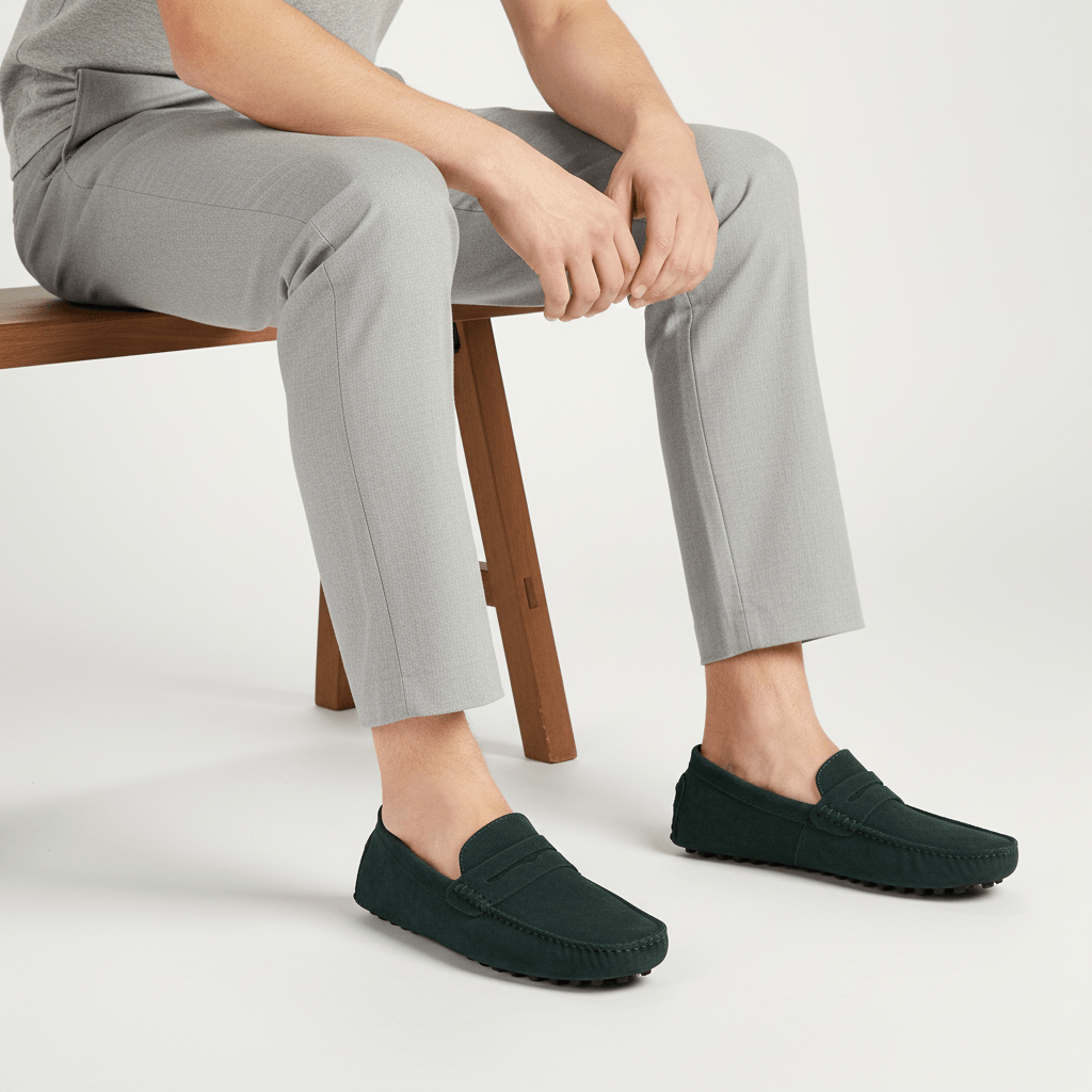 Helvano | Italienische Herren-Slipper mit weichem Fussbett