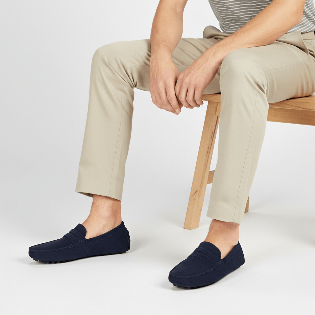 Helvano | Italienische Herren-Slipper mit weichem Fussbett