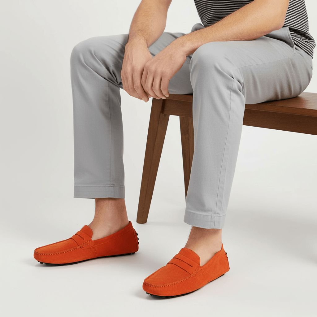 Helvano | Italienische Herren-Slipper mit weichem Fussbett