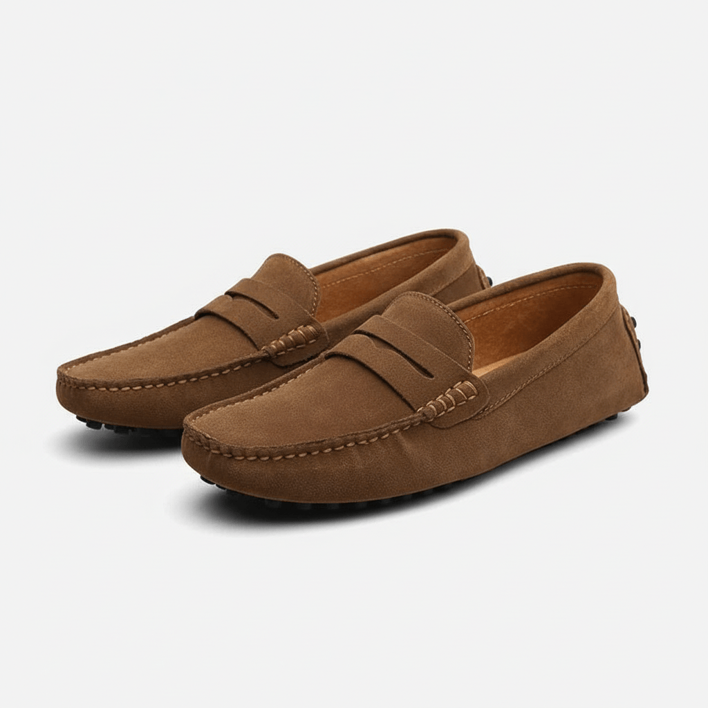 Helvano | Italienische Herren-Slipper mit weichem Fussbett