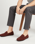 Helvano | Wildleder-Slipper mit flexibler Sohle für Herren
