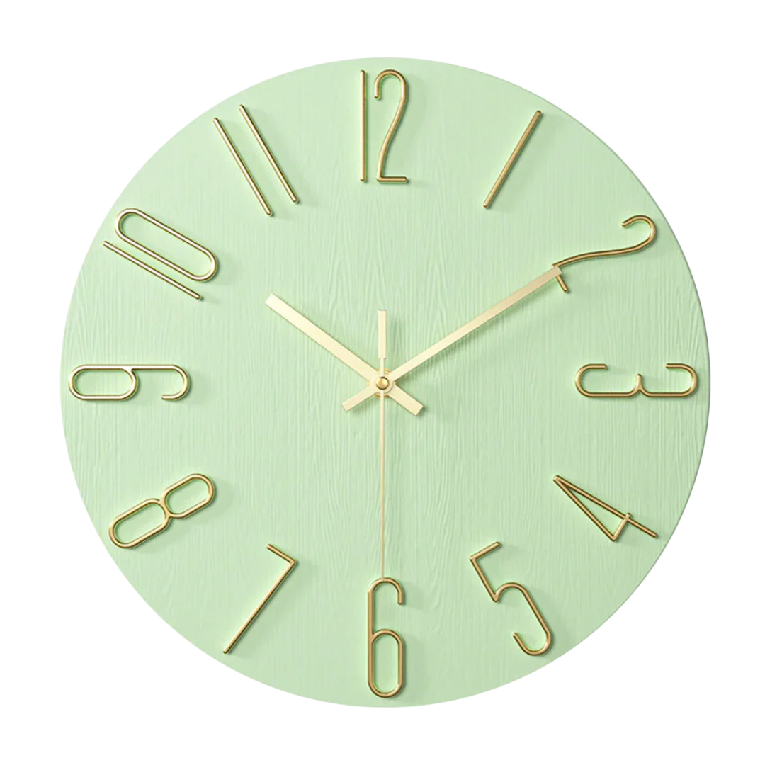 Helvano | Minimalistische Wanduhr fürs Wohnzimmer
