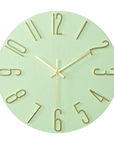Helvano | Minimalistische Wanduhr fürs Wohnzimmer
