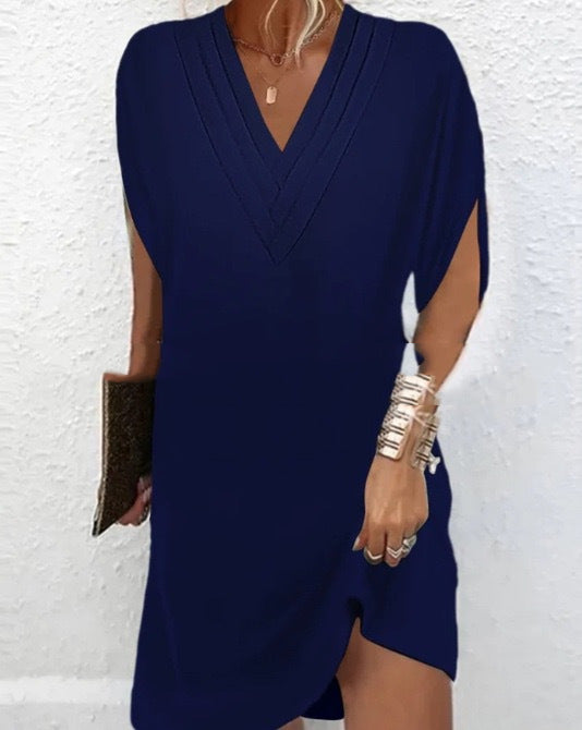 Helvano | Wickelkleid mit V-Ausschnitt für Damen