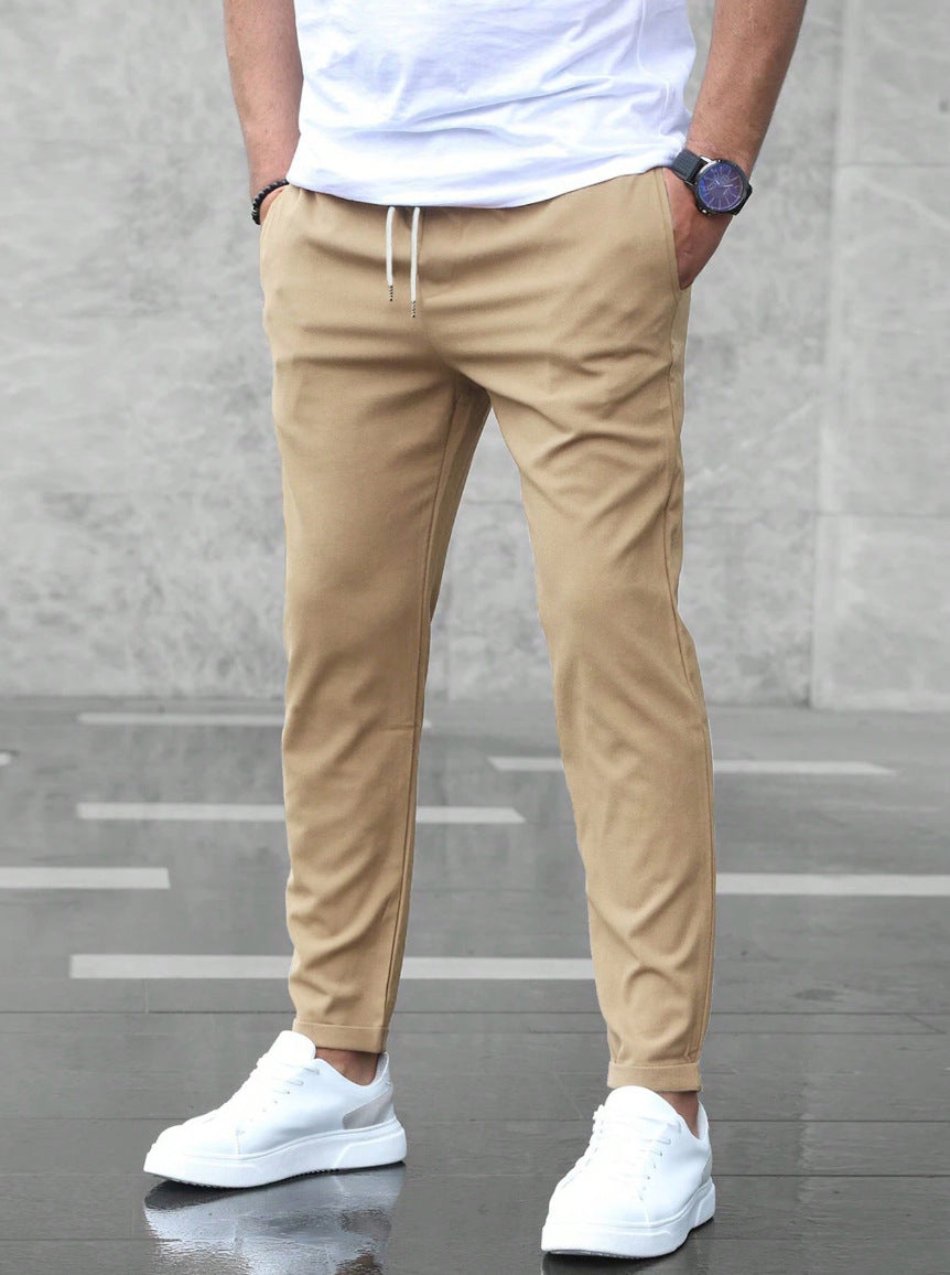 Helvano | Herren Stretch-Hose mit elastischem Bund