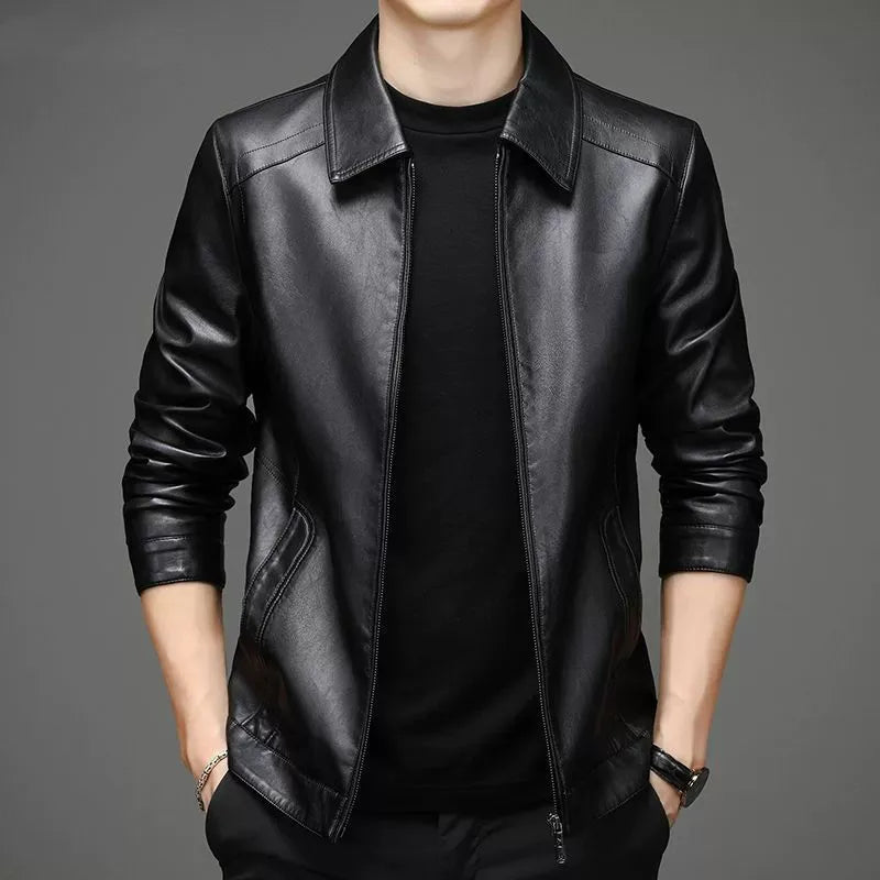 Helvano | Lässige Lederjacke für Herren
