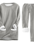 Helvano | Kuscheliger Fleece-Loungeanzug für Damen
