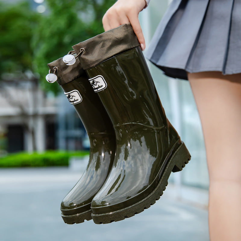 Helvano | Gummistiefel für Damen mit Schnürung