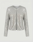Helvano | Strickjacke mit Glitzereffekt für Damen