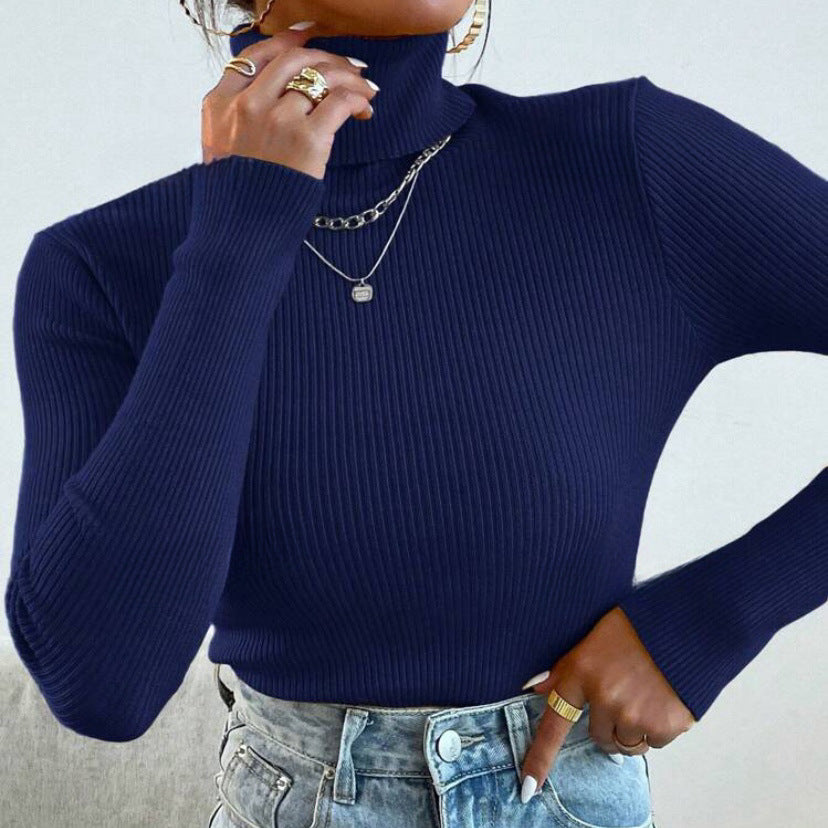 Helvano | Rollkragenpullover mit Rippstruktur für Damen
