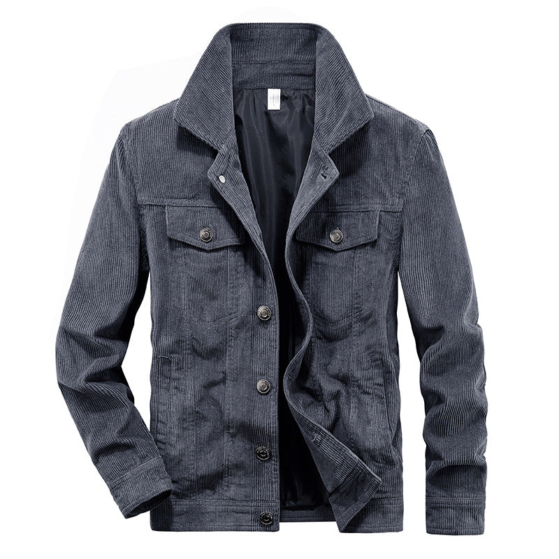 Helvano | Dünne Cordjacke für Herren