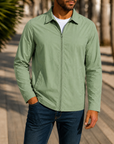 Helvano | Herren Freizeitjacke mit Windschutz