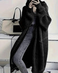 Helvano | Oversized Strickmantel für Damen