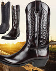 Helvano | Westernstiefel für Herren in Dunkelbraun